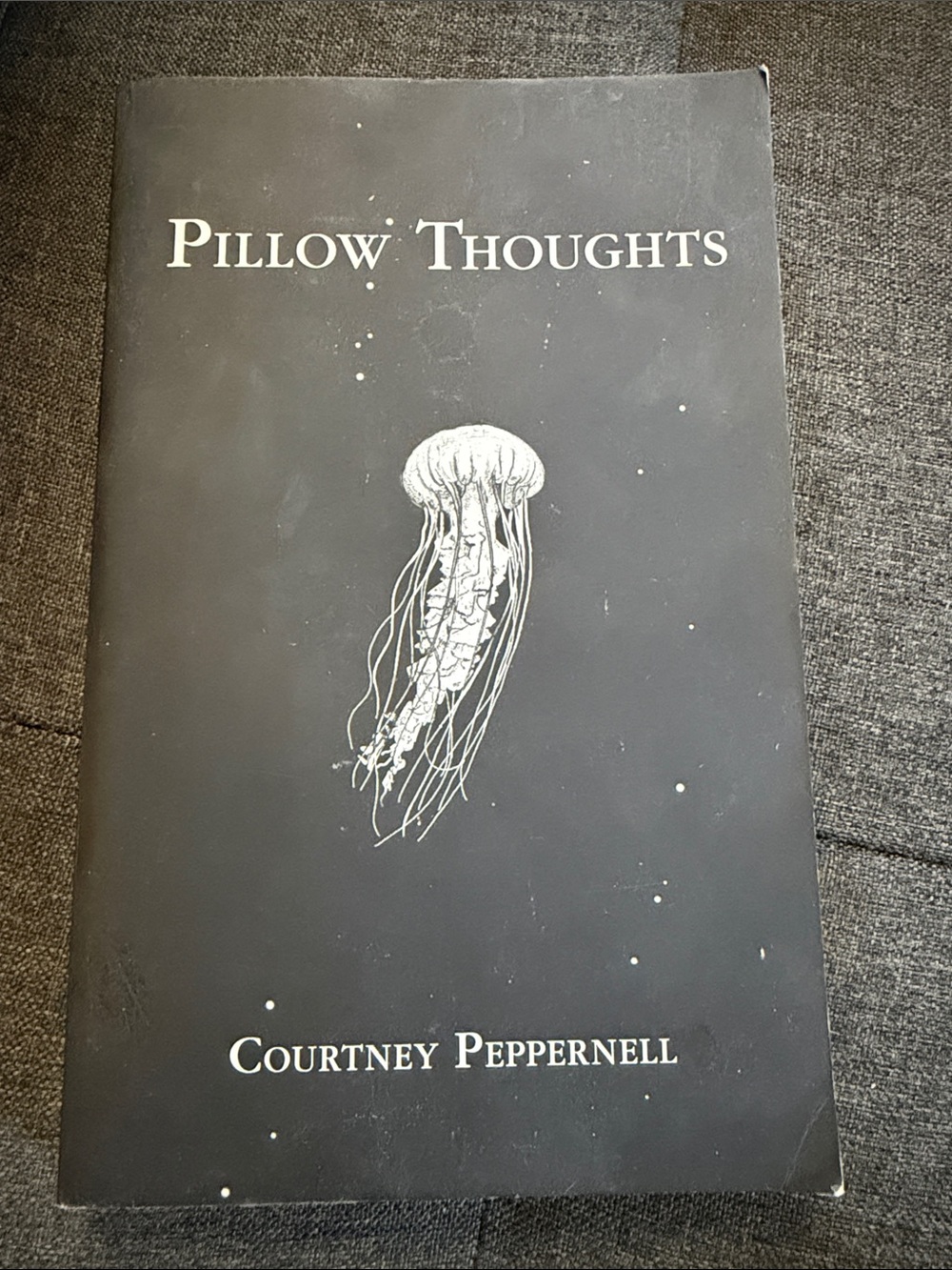 Pillow Thoughts Journal by - Black Cover